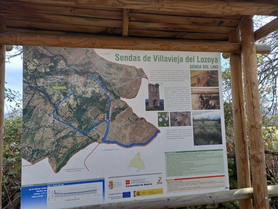 Casita Con Encanto Tranquilidad Villavieja Del Lozoya Wi-Fi En Sierra De Madrid Y A 50 Minutos De Capital 外观 照片