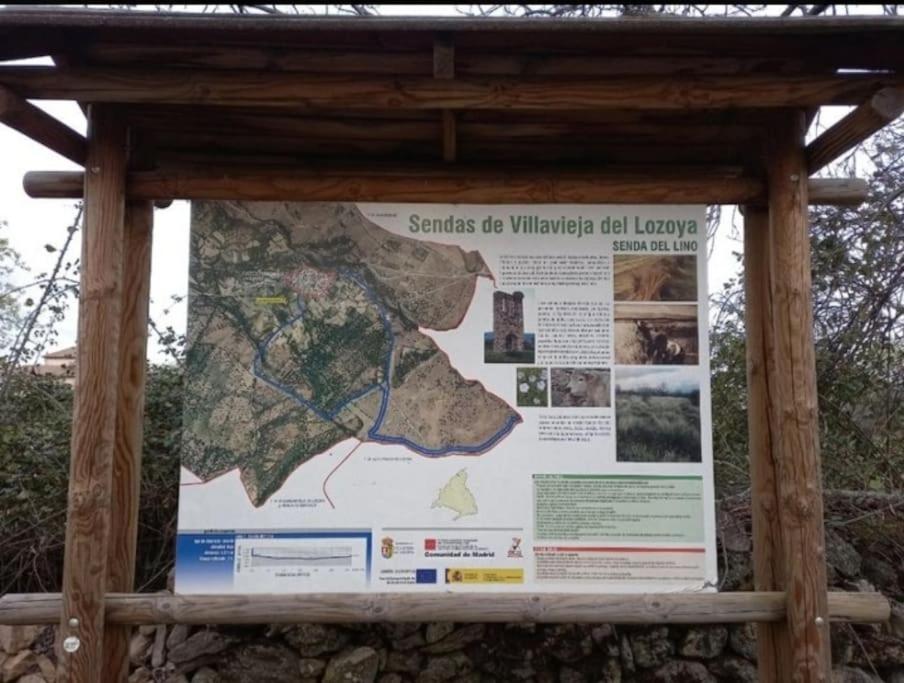 Casita Con Encanto Tranquilidad Villavieja Del Lozoya Wi-Fi En Sierra De Madrid Y A 50 Minutos De Capital 外观 照片